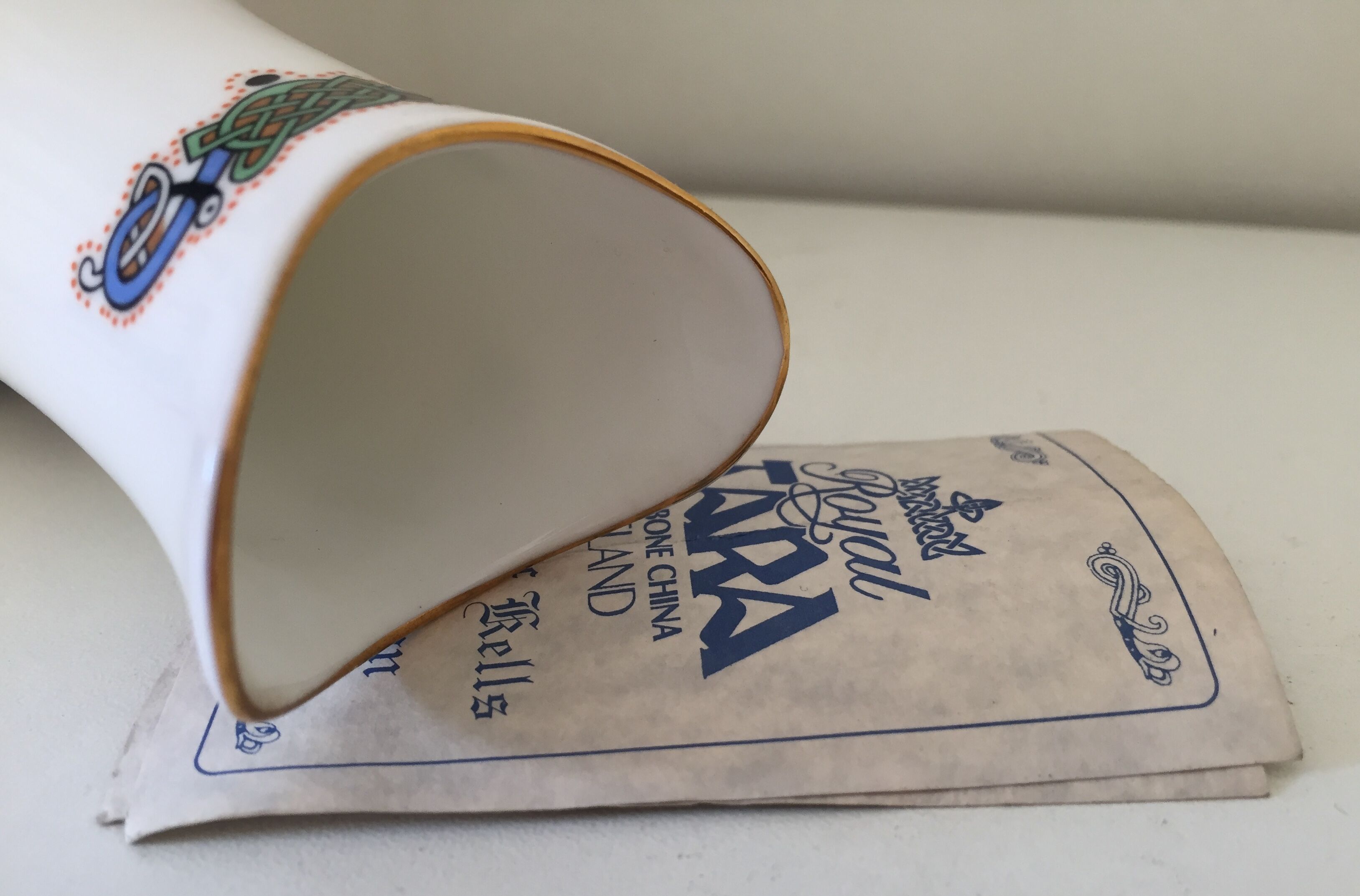 Porcelain vase royal tara ireland