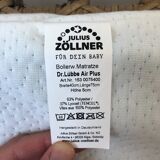 Vintage rattan cradle