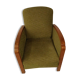 Fauteuil club années 40 style art déco