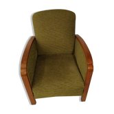 Fauteuil club années 40 style art déco