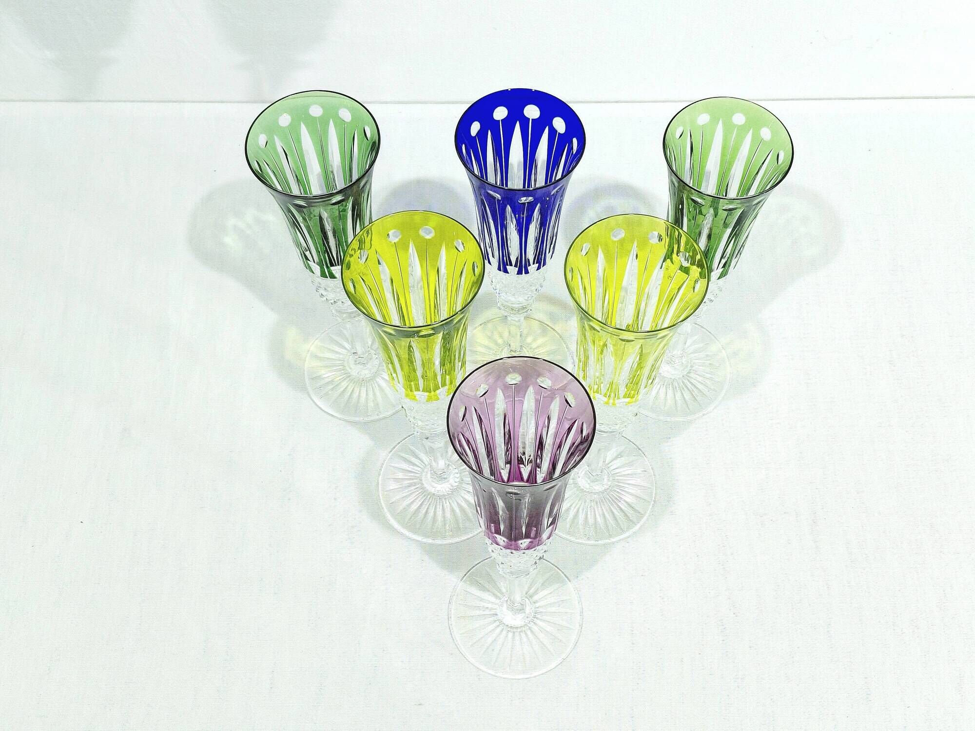 Saint-Louis - 6 Champagne Flutes Model Tommy