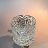 Scandinavian teak and chrome wall light from the 1960s.