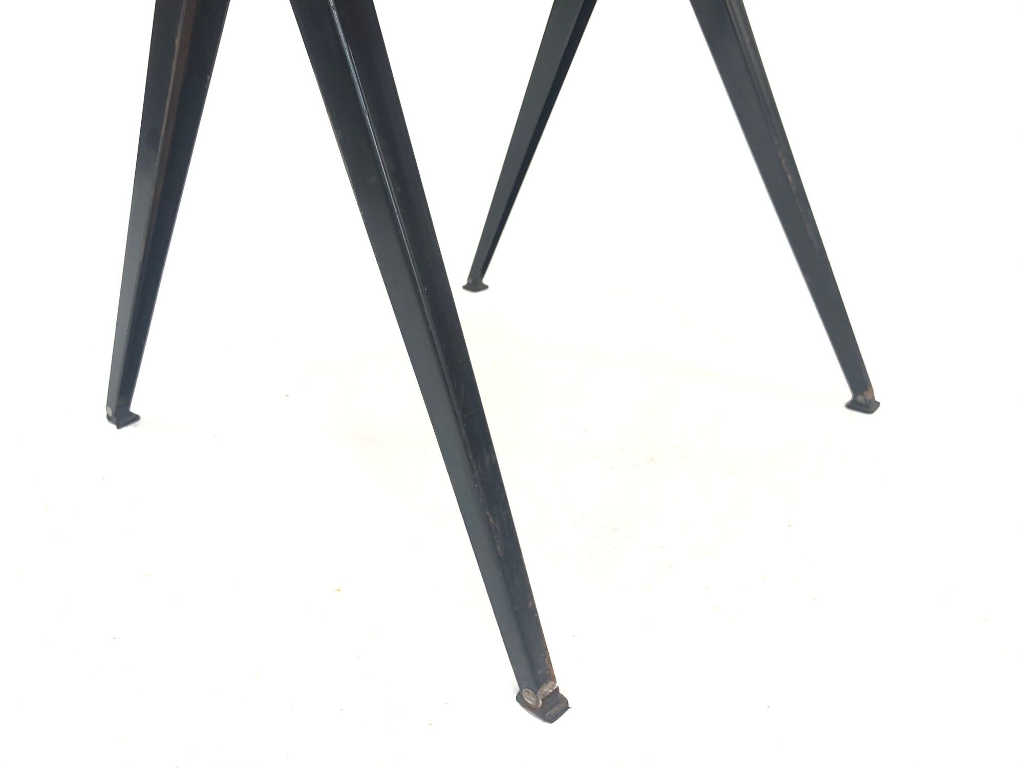 Lot of 4 vintage school chairs Galvanitas S16 Netherlands