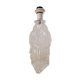3 face molded glass lamp Sweden 1960