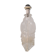 3 face molded glass lamp Sweden 1960