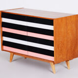 Dresser designed by Jiří Jiroutek for Interiér Praha in 1950s Czechia