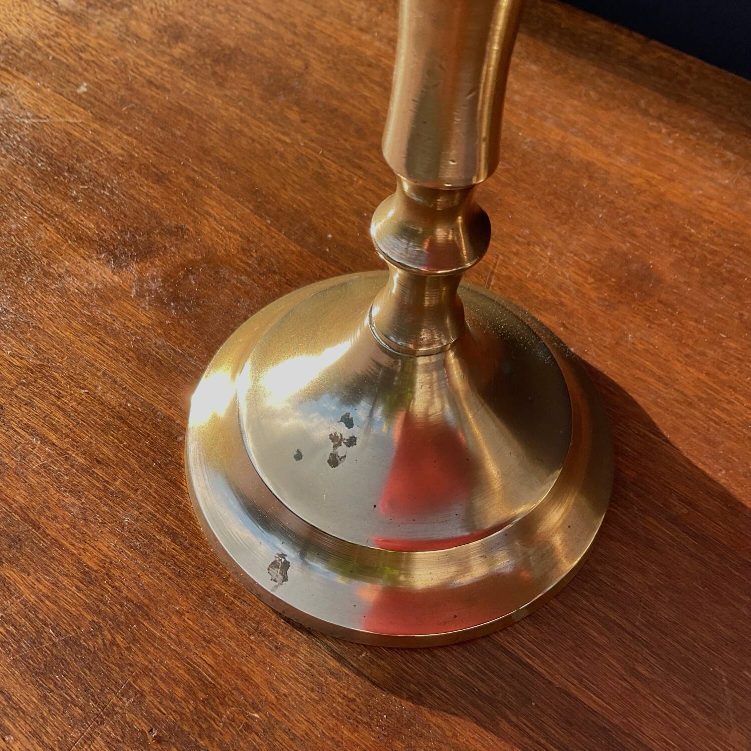 Pair of vintage candlesticks