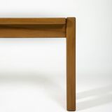 Solid elm bench, 1960s