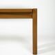 Solid elm bench, 1960s