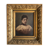 Table: Portrait of a young woman