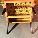 Caramel armchair from the 70s