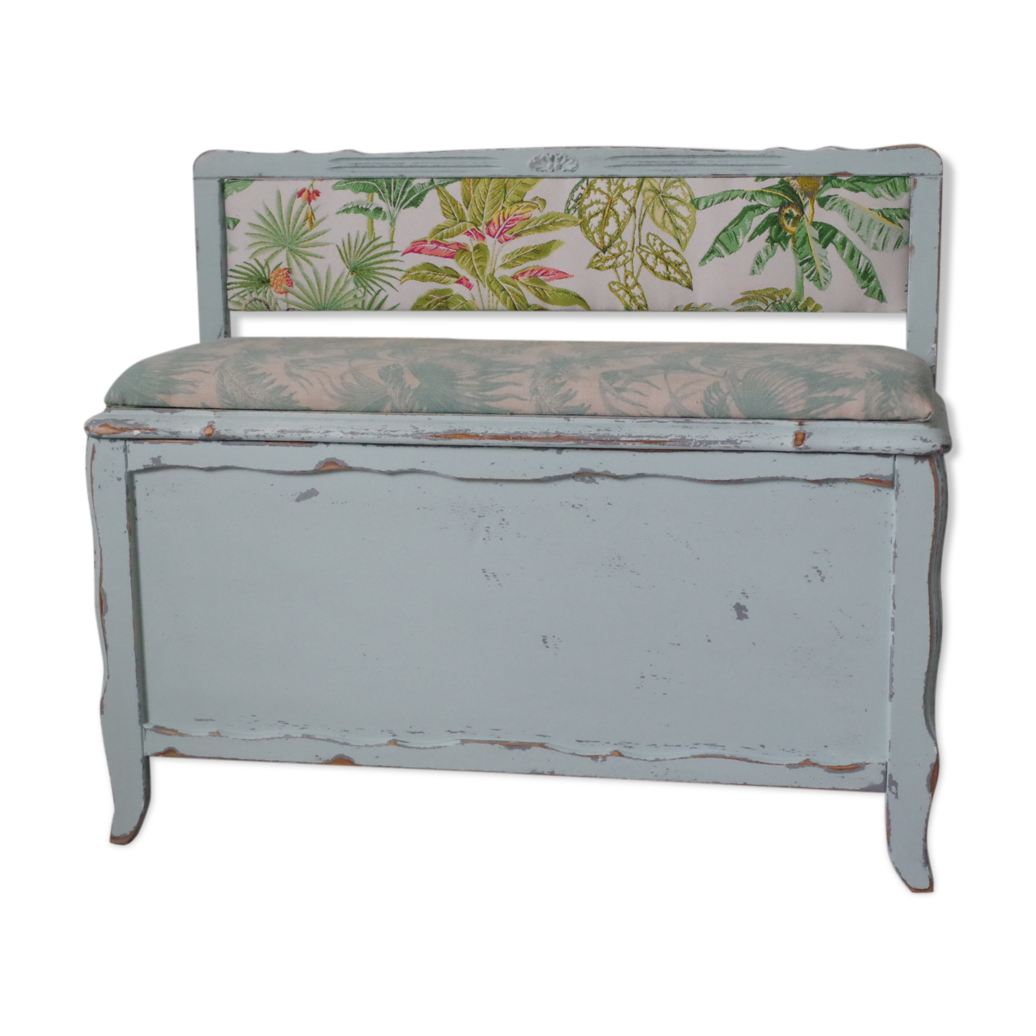 Renovated old toy chest