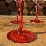 Glasses Pastis 51 rosé pool by six