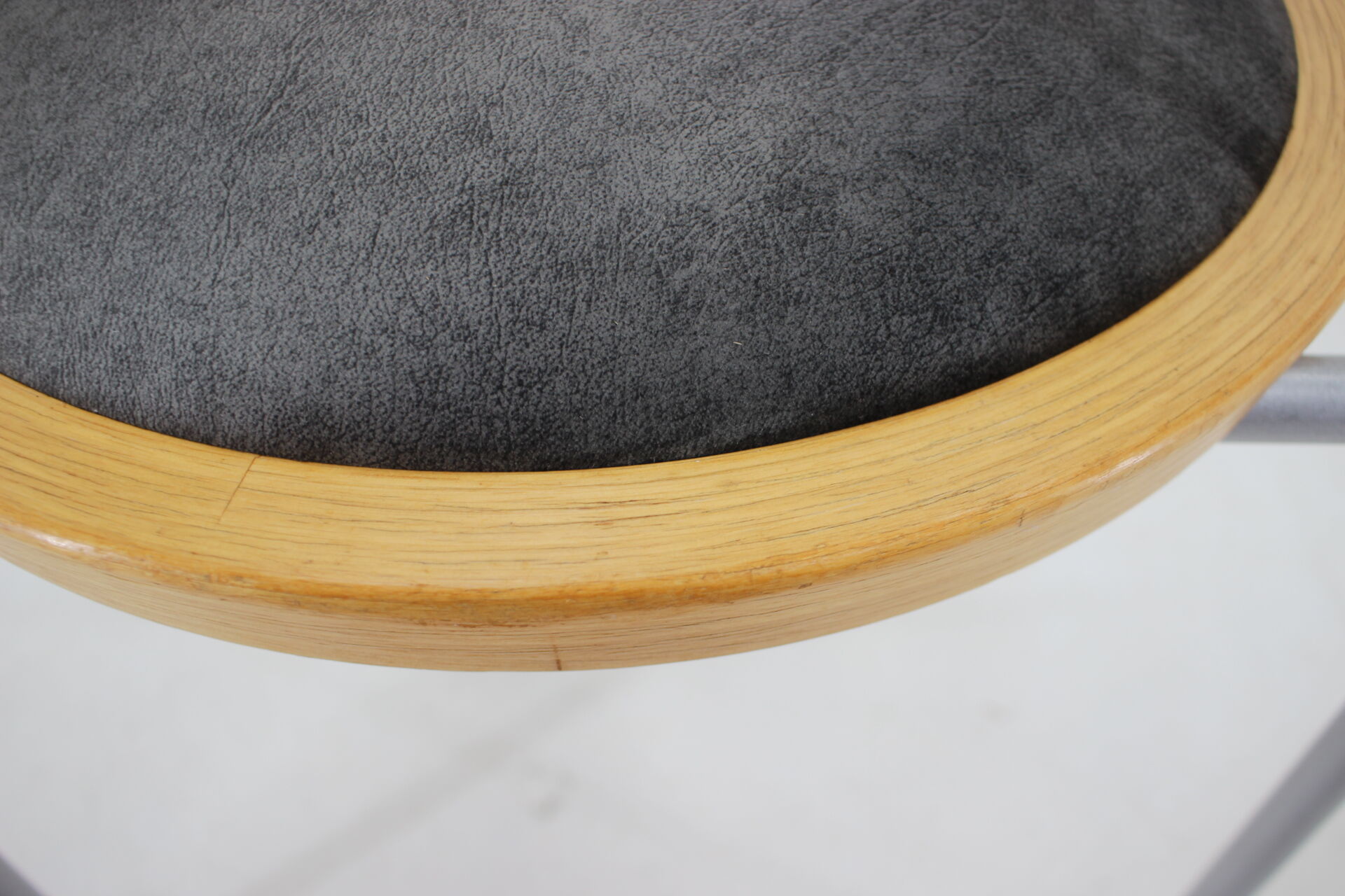 Set of 6 dining chairs by Börge Lindau for Bla Station Sweden 1990s