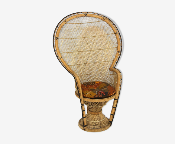 Armchair "Emmanuelle" in rattan, Sweden, 1960