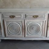 Breton row in bleached oak