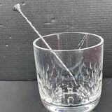 Tableware crystal ice bucket H 15.5 cm, diameter 15 cm