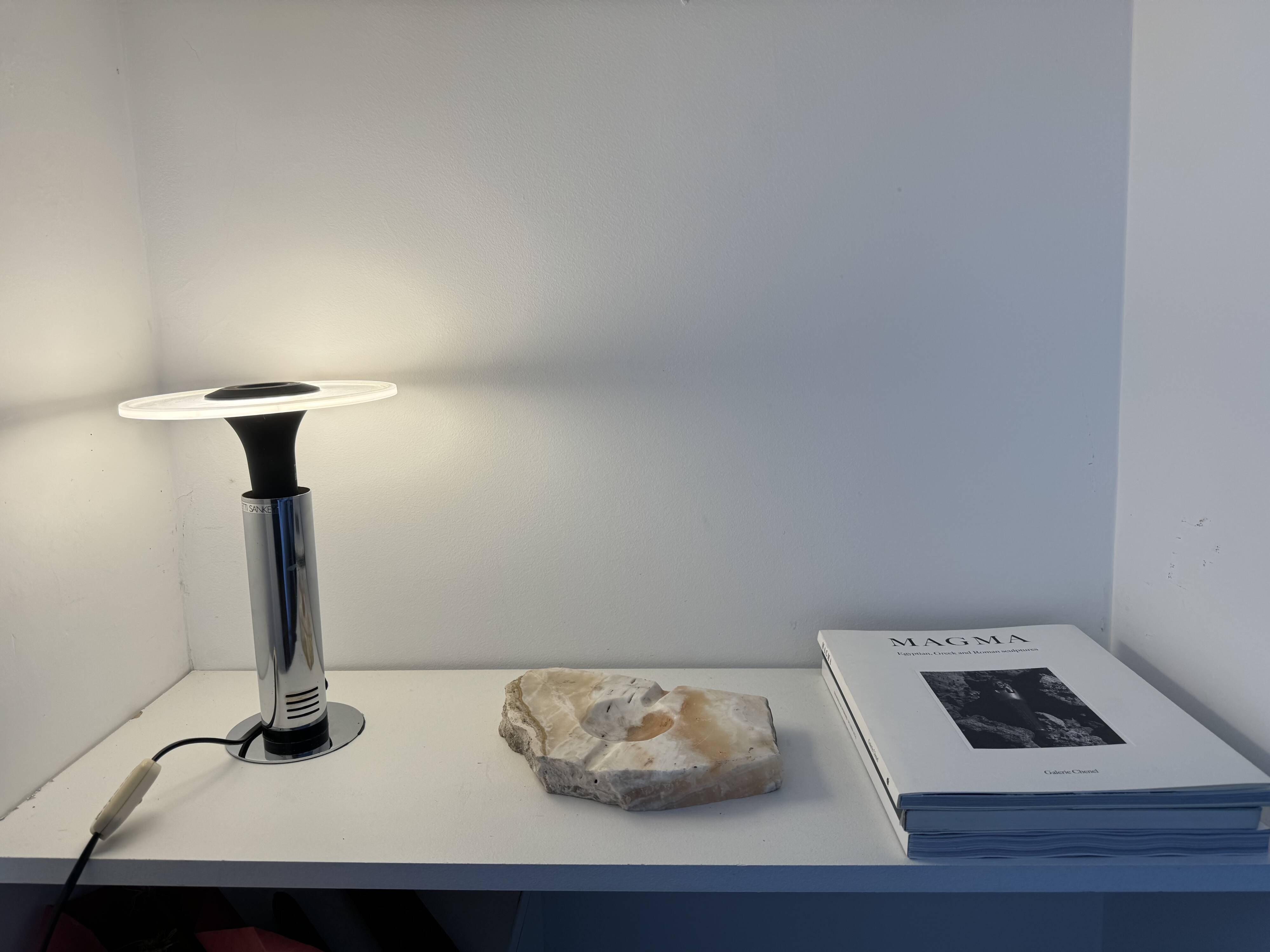 Italian futuristic table lamp