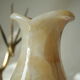 Vase en pierre onyx agathe vintage