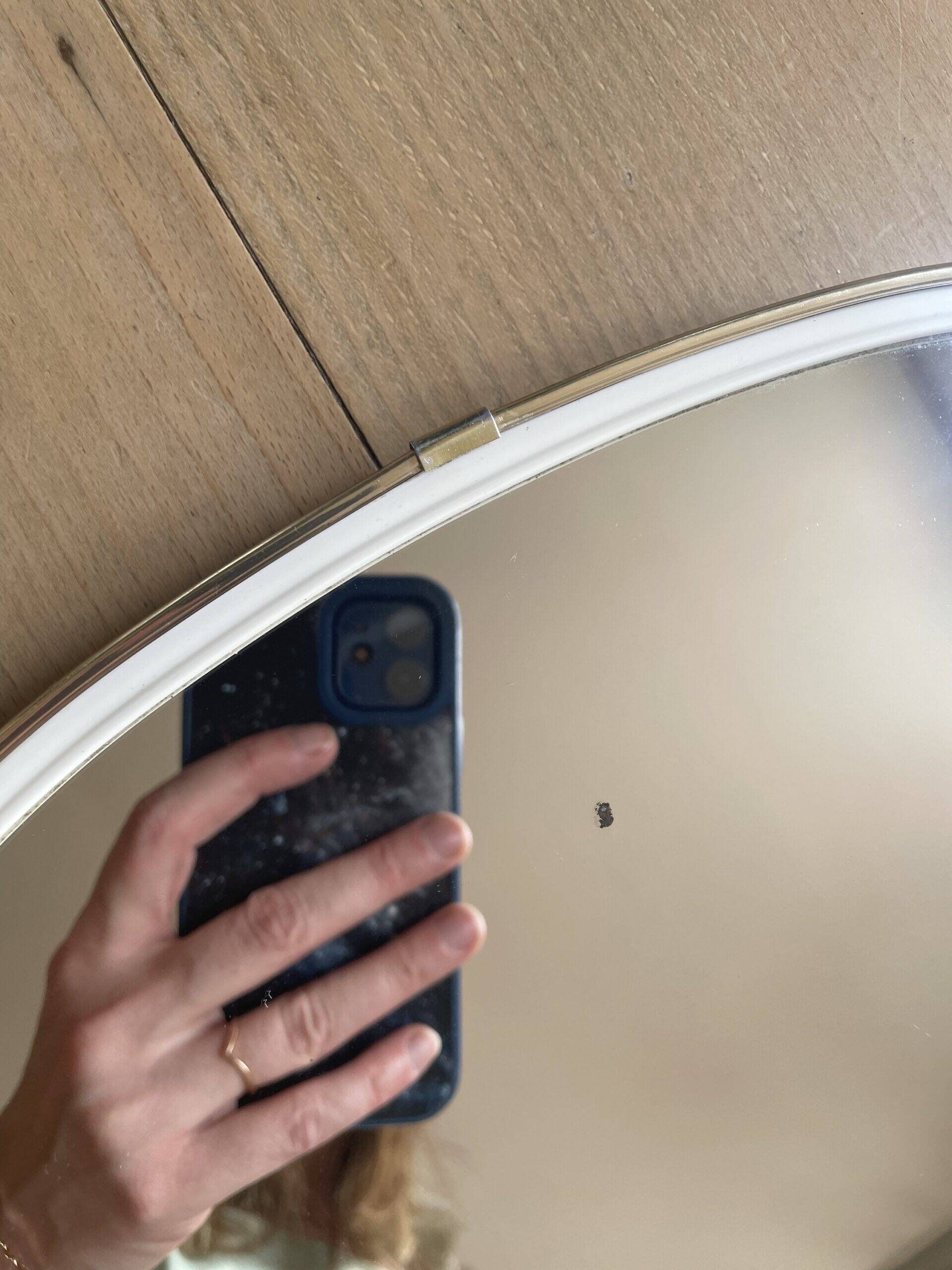 1950s rear-view mirror