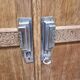 Oak wardrobe 2 doors Art Deco style renovated