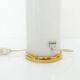 Lamp base in white opaline glass, Uno & Östen Kristiansson for Luxus Su