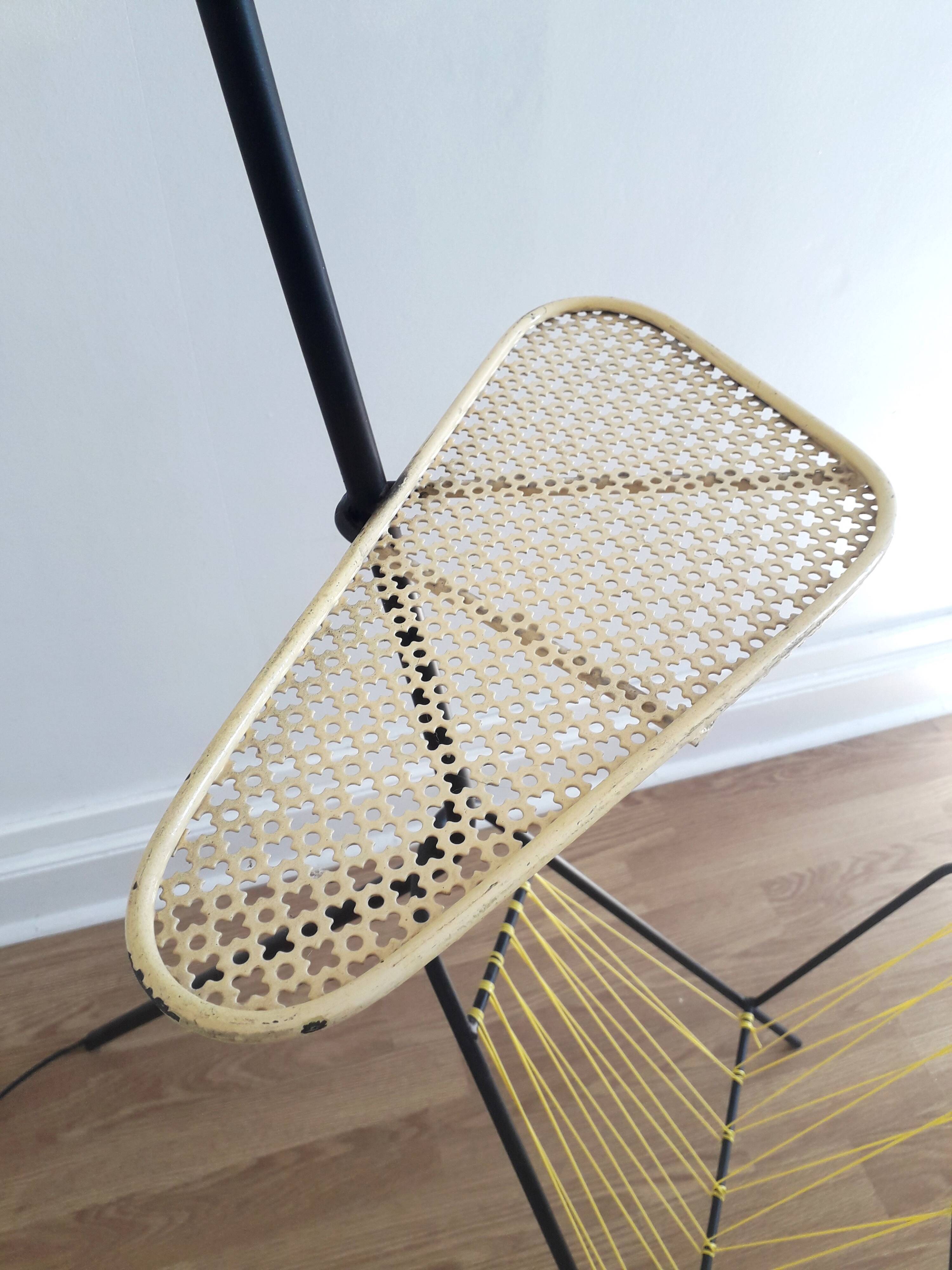 Vintage tripod floor lamp