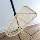 Lampadaire tripode vintage
