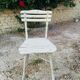 Ensemble d'assises  de jardin 4 fauteuils et 1 chaise - en bois