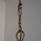 French Vintage 5 Light Quality Brass Chandelier with Scroll Acanthus Arms 5452