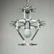 Lustre Murano Tronchi de Venini, Italie, années 1960
