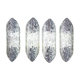 1970's perspex sconces, france - set of 4