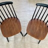 Duo of Scandinavian chairs 1955