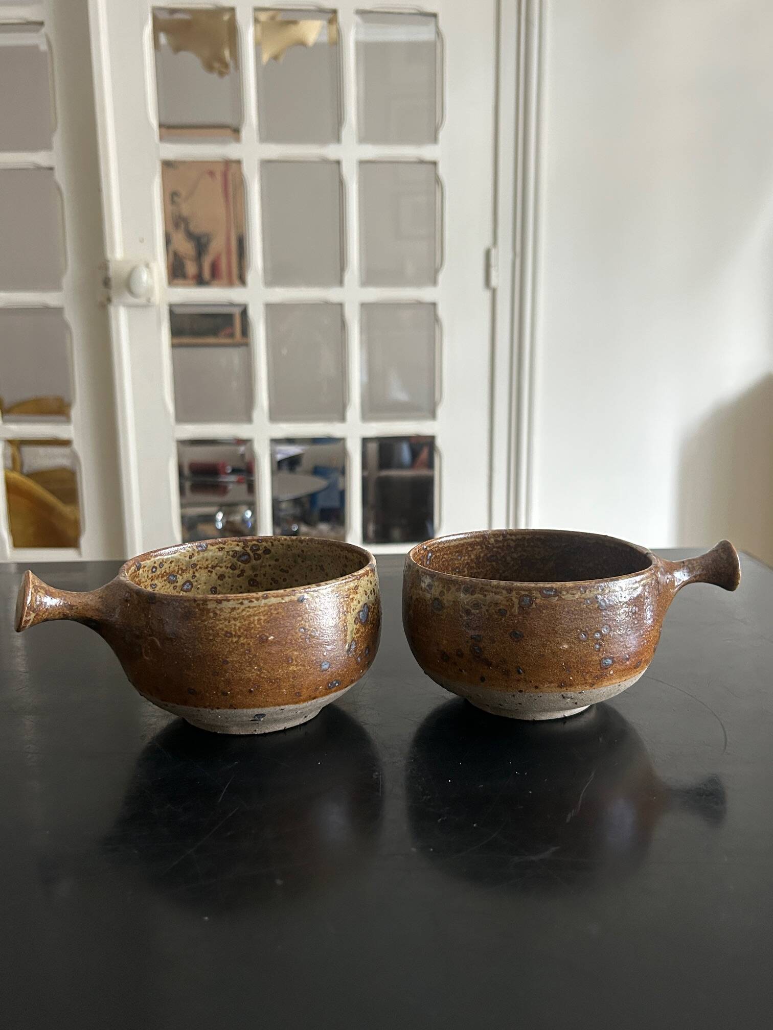 5 stoneware bowls by Charles Gaudry