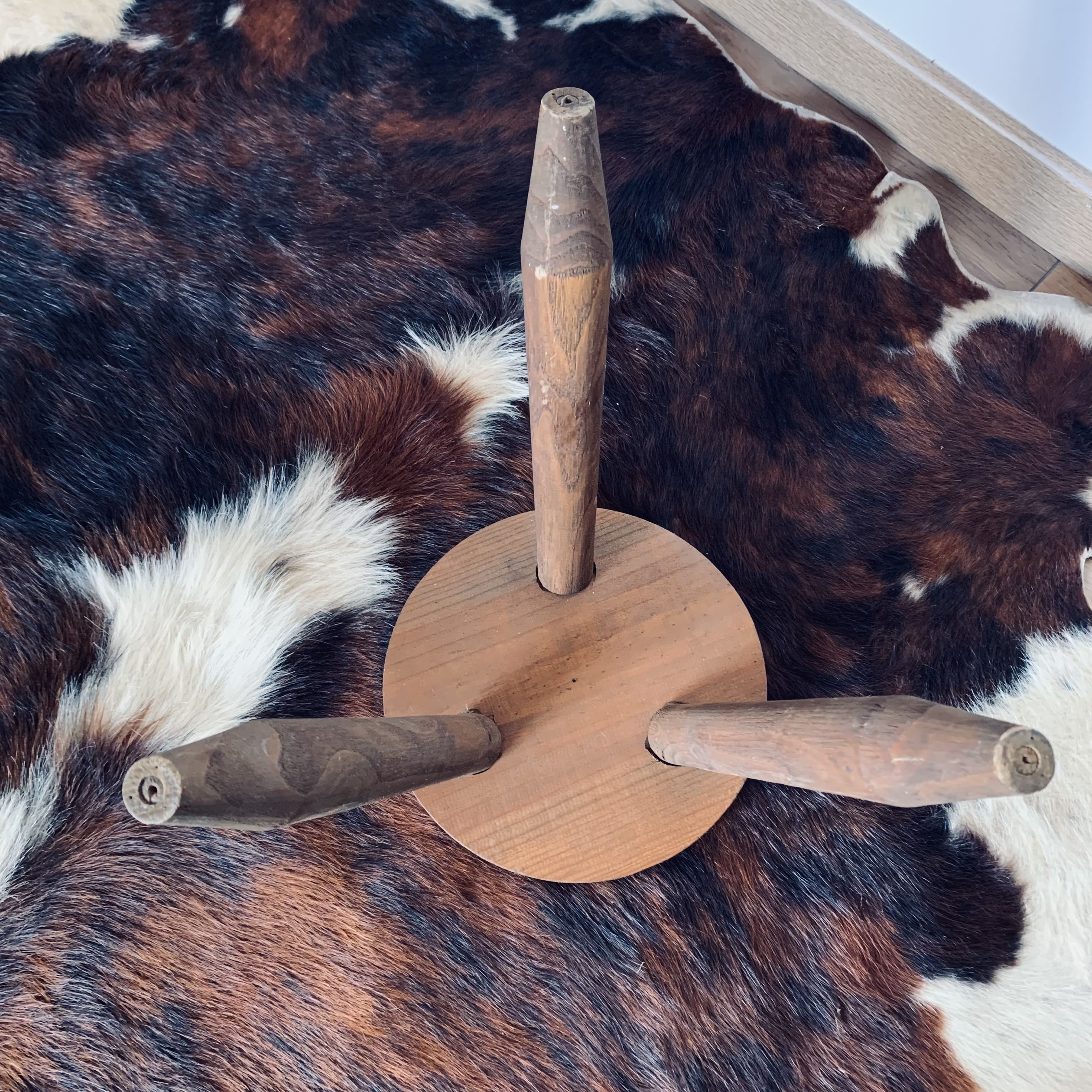 Vintage tripod stool