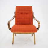1960s Beech Armchair, Czechoslovakia