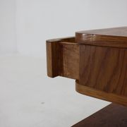 Oak mirror Czechoslovakia 1950s 167x95cm