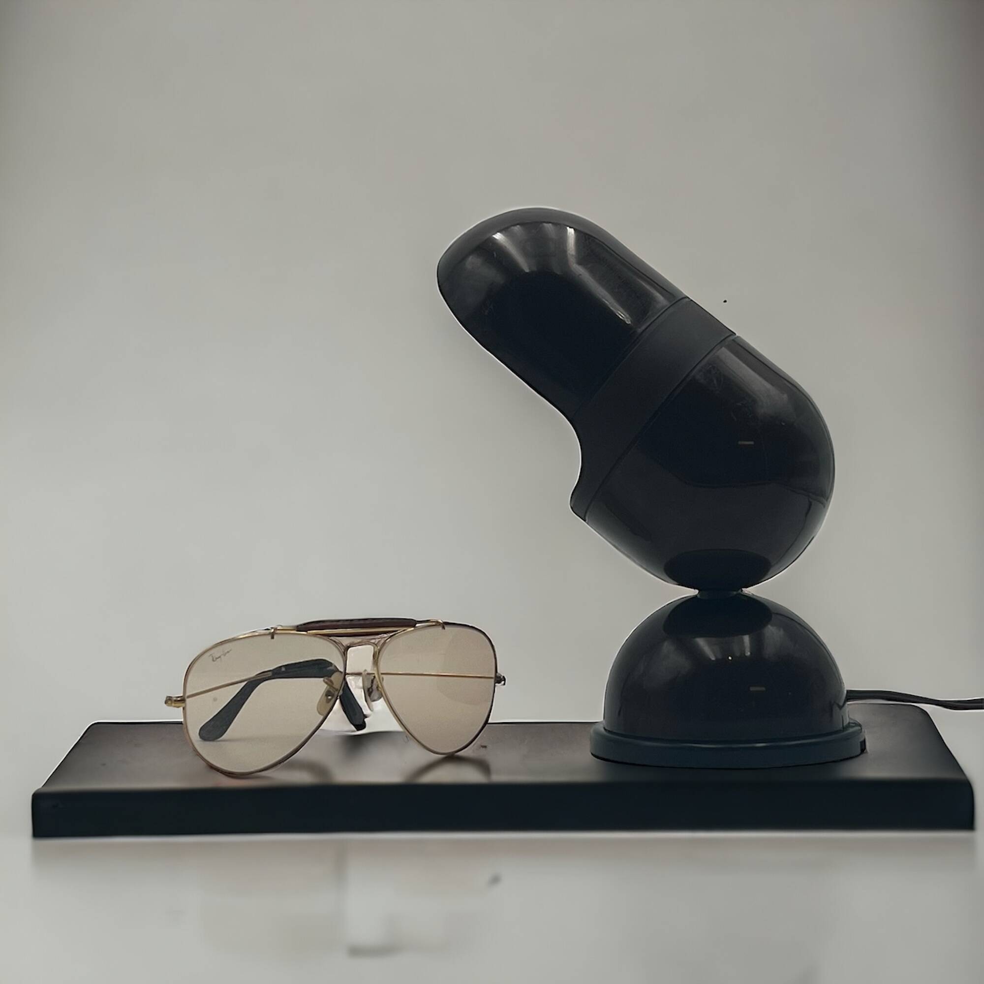 Gamma Lux UFO Desk or Wall Lamp - Space Age Design Crafted in Italy 1970s