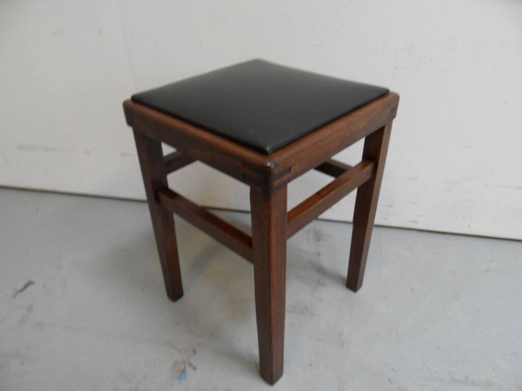 Vintage wooden stool  1930's