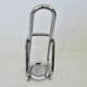 Chrome metal umbrella stand, space age, modernist, futuristic, 70's