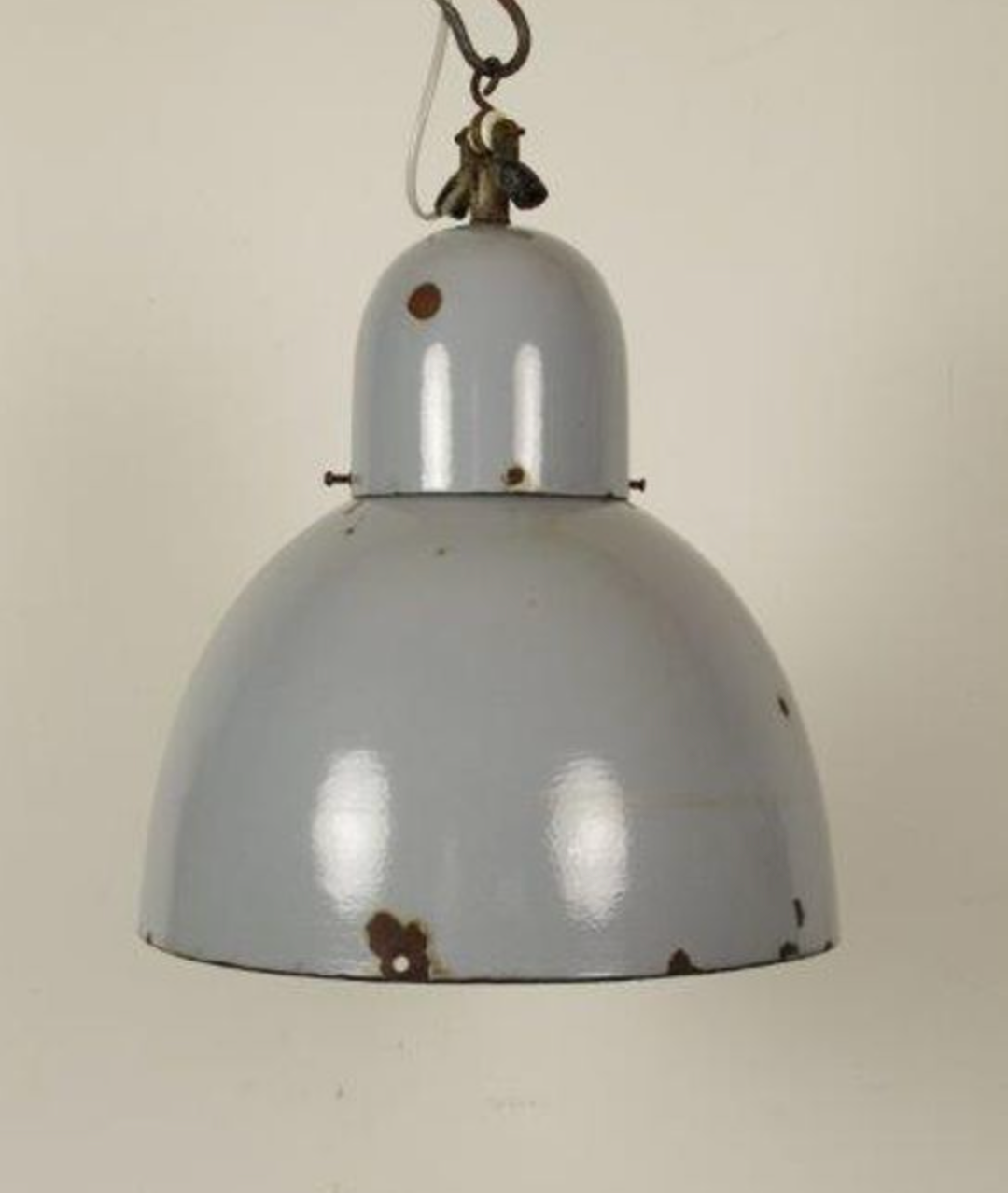 Industrial suspension blue gray