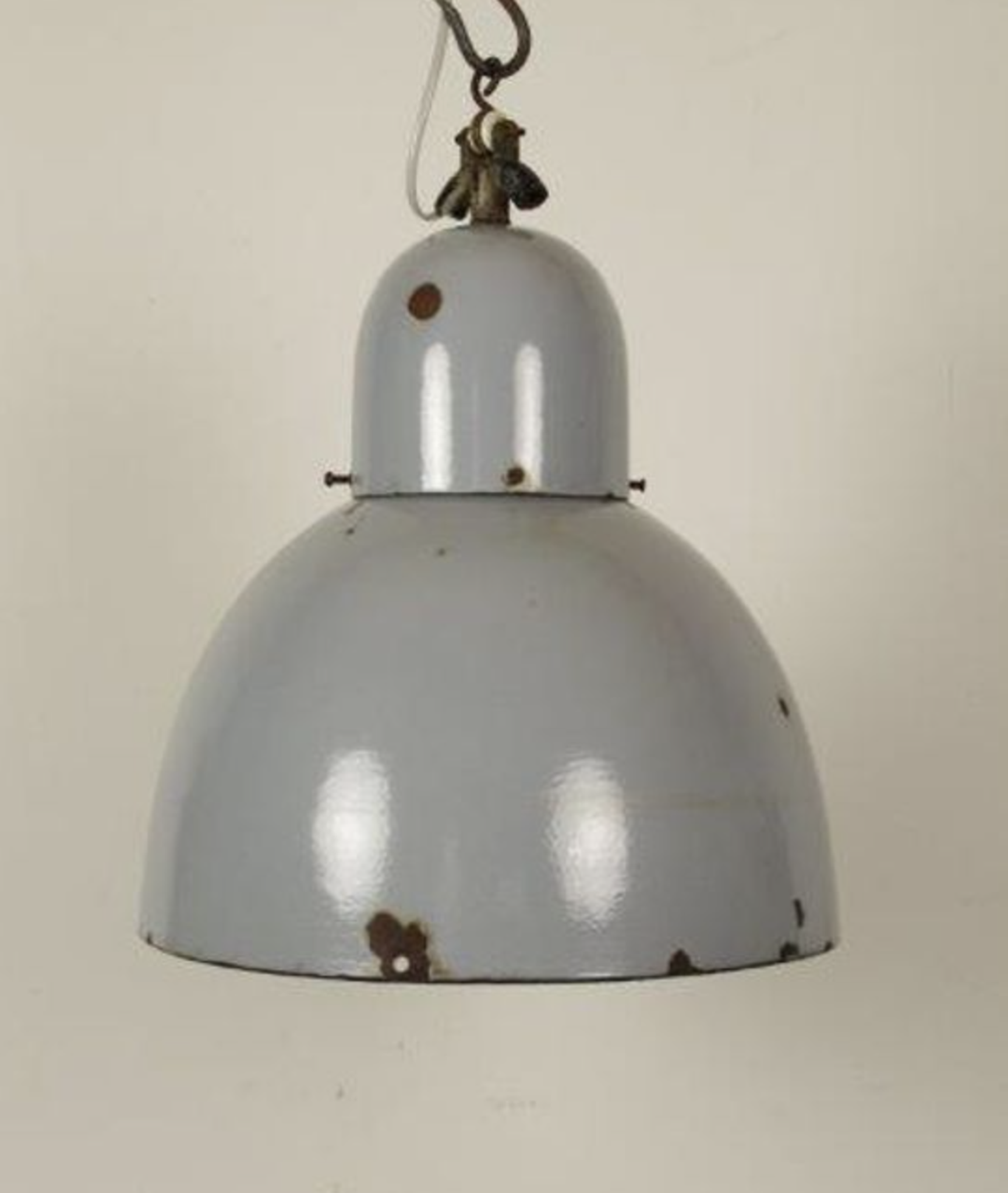 Industrial suspension blue gray