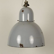 Industrial suspension blue gray