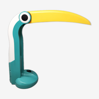 1980s Stunning Toucan Table Lamp by H.T. Huang for Lenoir