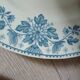 5 old flat plates in Sarreguemines ironstone