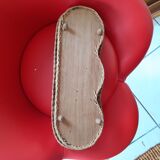 Rattan bread basket of the 50s
