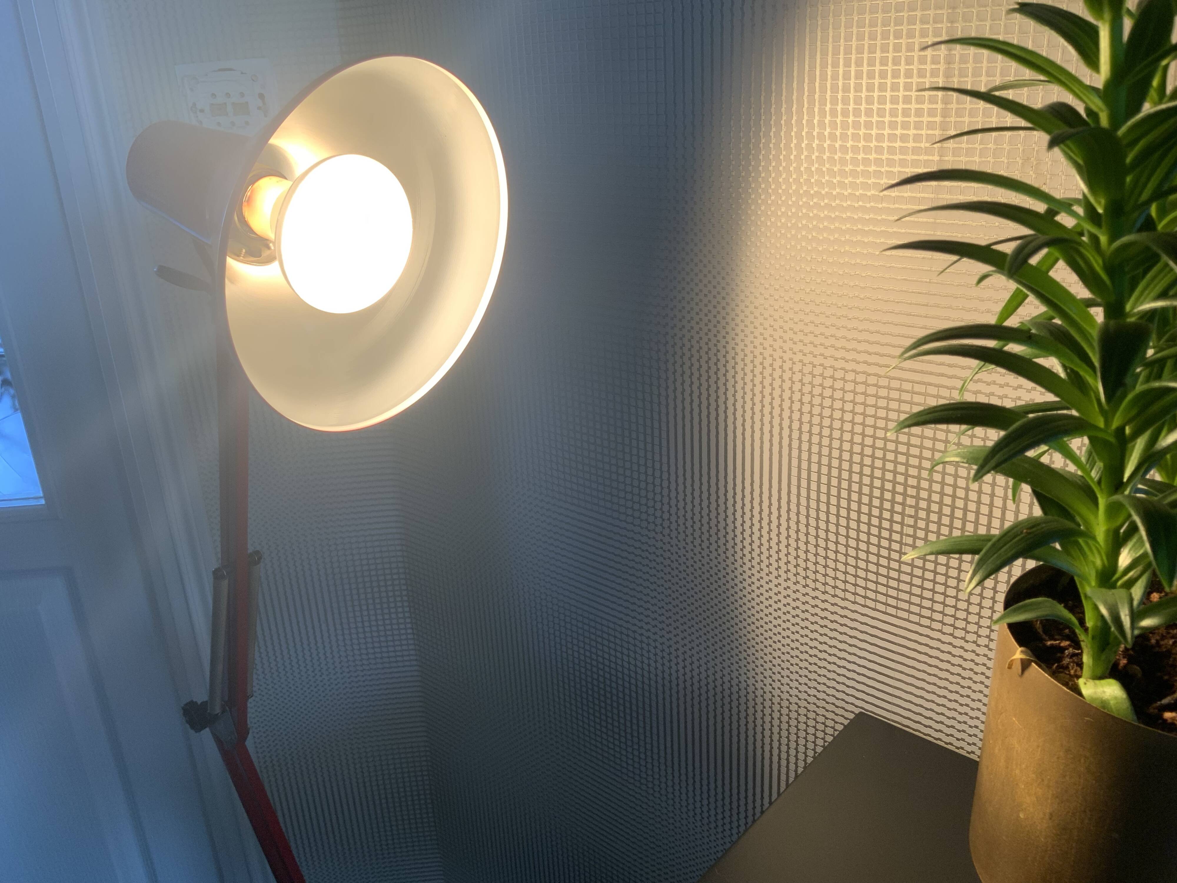 Vintage industrial floor lamp