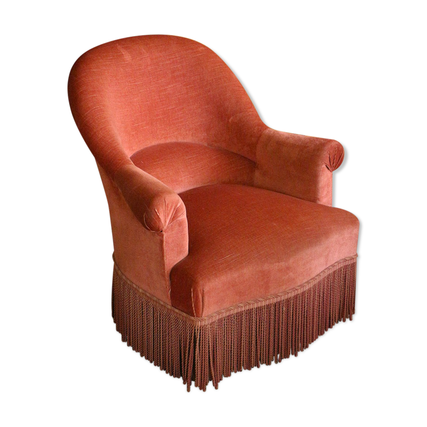 Pink toad chair