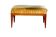 Mahogany "footrest" stool, Sweden, 1950