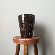 Ceramic vase, handmade pottery, contemporary design, country decor